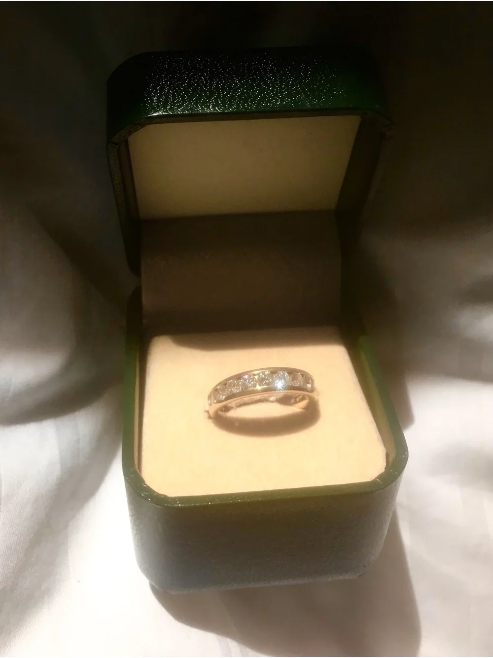 Beautiful 1 CTW Diamond Anniversary Ring Size 5 3/4